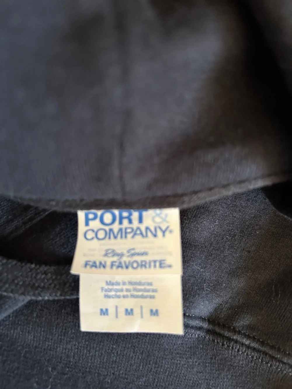 Port and Company Navy Hoodie with White Hawaii Map - Picture 5 of 5